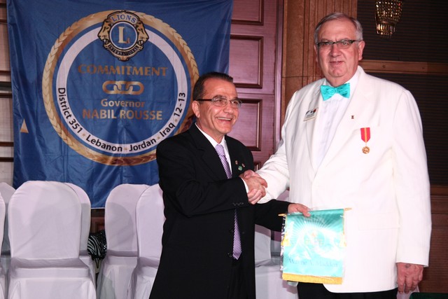 Lions D351 - Past Governors honoring dinner